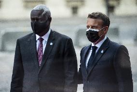 President Macron At International Conference On Sudan - Paris