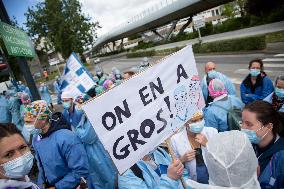 Nurses Protest - Rennes