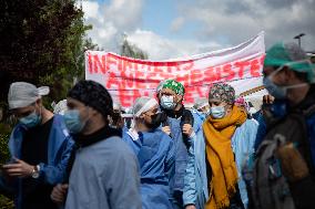 Nurses Protest - Rennes