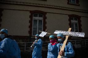 Nurses Protest - Rennes