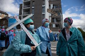 Nurses Protest - Rennes