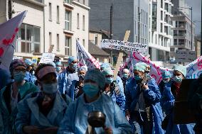 Nurses Protest - Rennes