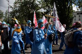 Nurses Protest - Rennes