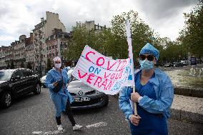 Nurses Protest - Rennes