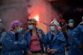 Nurses Protest - Rennes