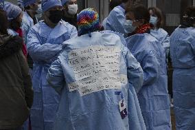 Nurses Protest - Paris