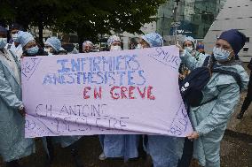 Nurses Protest - Paris