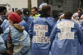 Nurses Protest - Paris