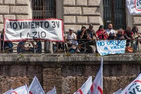 Protest Against Compulsory Vaccination - Rome