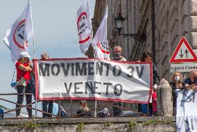 Protest Against Compulsory Vaccination - Rome