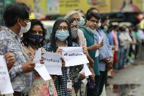 Journalists Stage Protest - Dhaka