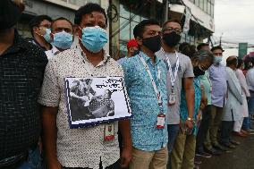 Journalists Stage Protest - Dhaka