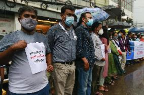 Journalists Stage Protest - Dhaka