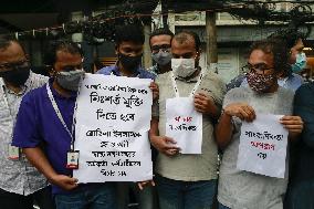 Journalists Stage Protest - Dhaka