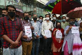 Journalists Stage Protest - Dhaka