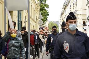 Vegan Impact Association Protest - Paris