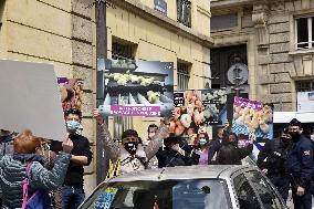 Vegan Impact Association Protest - Paris