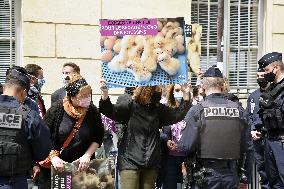 Vegan Impact Association Protest - Paris