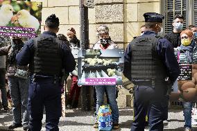 Vegan Impact Association Protest - Paris