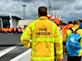 Demonstration Against Layoffs At Orly Airport - Paris