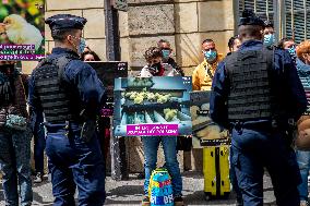Vegan Impact Association Protest - Paris