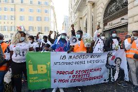 Farmhands Protest - Rome