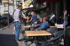 Outdoor Bars And Restaurants Reopen - Cannes