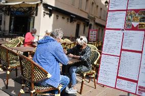 Outdoor Bars And Restaurants Reopen - Cannes