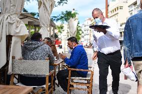 Outdoor Bars And Restaurants Reopen - Cannes