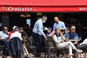 Outdoor Bars And Restaurants Reopen - Cannes