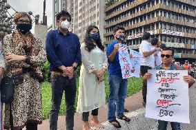 Journalists Stage Protest - Dhaka