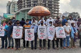 Journalists Stage Protest - Dhaka