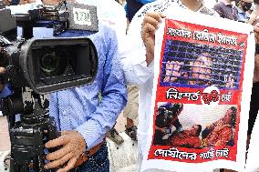 Journalists Stage Protest - Dhaka