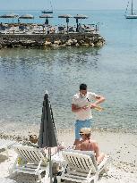 Outdoor Bars And Restaurants Reopen - Antibes