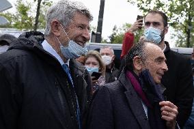 Politicians During Police Rally - Paris