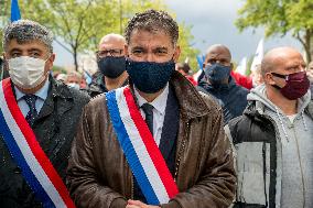 Politicians During Police Rally - Paris