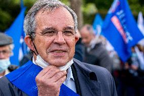 Politicians During Police Rally - Paris