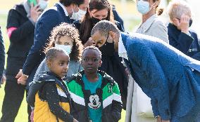 Macron Marks The Reopening Of Sporting Activities - Pont-Sainte-Marie