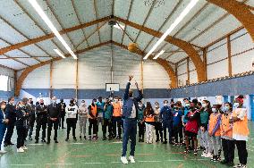 Macron Marks The Reopening Of Sporting Activities - Pont-Sainte-Marie