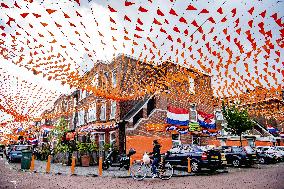 Orange Streets For The European Football 2021 - The Hague