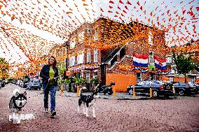 Orange Streets For The European Football 2021 - The Hague