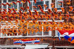 Orange Streets For The European Football 2021 - The Hague