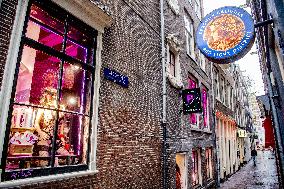 Red Light District Reopening - Amsterdam