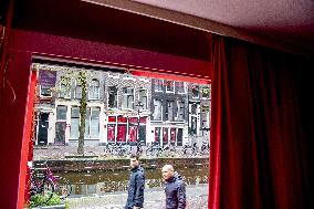 Red Light District Reopening - Amsterdam