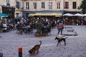 Outdoor Bars And Restaurants Reopen - Bordeaux