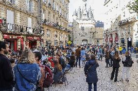 Outdoor Bars And Restaurants Reopen - Bordeaux