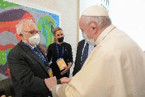 Pope Francis Meets With Ministers Bianchi And Speranza - Rome