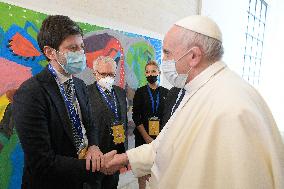 Pope Francis Meets With Ministers Bianchi And Speranza - Rome