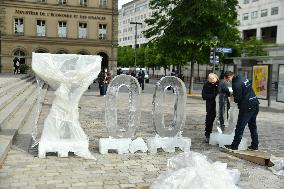 NGOs Protest In Front Of Bercy - Paris