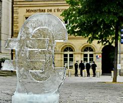 NGOs Protest In Front Of Bercy - Paris